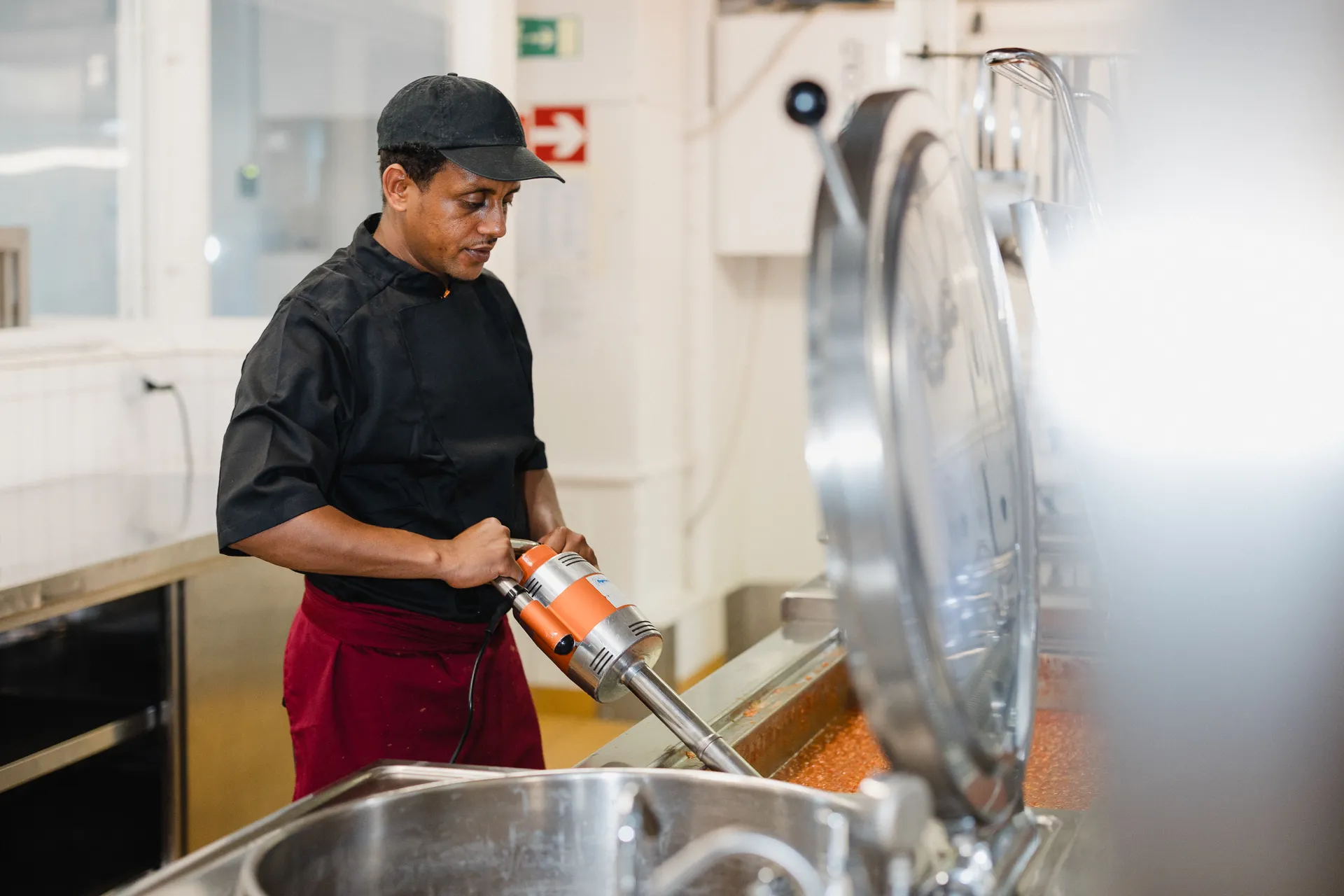 Köche bei der Arbeit
